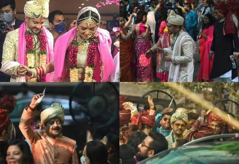Udit Narayan S Son Aditya Marries Longtime Girlfriend Shweta Pics Surface Online