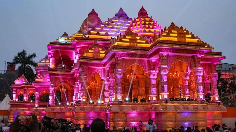 Ayodhya Ram Mandir: 'Akshat Pujan' of Ramlala in Ayodhya before ...