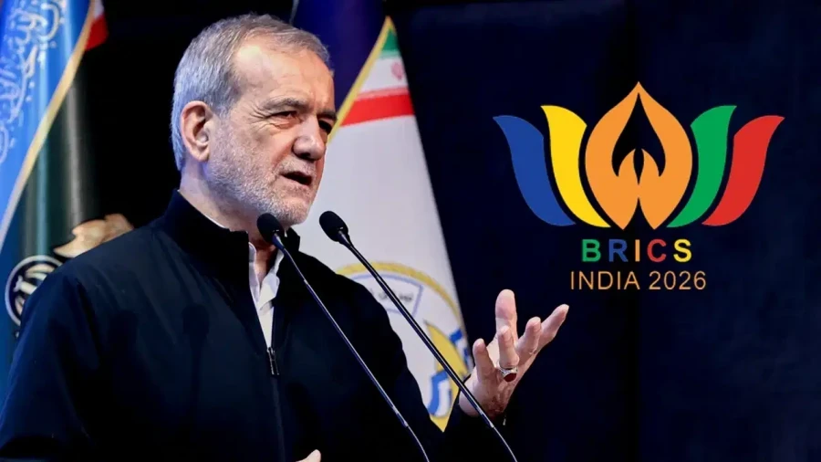 Iranian President Masoud Pezeshkian Arrives In Delhi For BRICS Summit, First Visit In 8 Years
