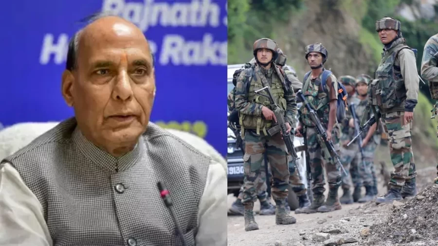 Defence Minister Rajnath Singh: Sign of big action! Defence Minister ...