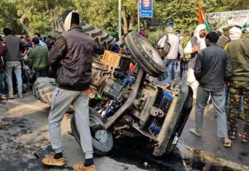 1 farmer dies as tractor overturns in Delhi's ITO; farmers claim he was ...