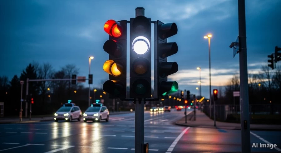 Fourth Color Proposed for Traffic Signals: White Light for Self-Driving Vehicles