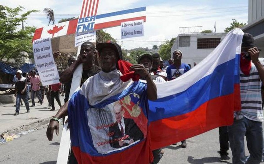 Thousands In Haiti Renew Protests Clash With Police   Haiti Protest 1022032237 Sm 