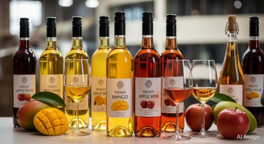 Indian Fruit Wines Conquer Global Palates, Mango and Apple Lead Export Surge