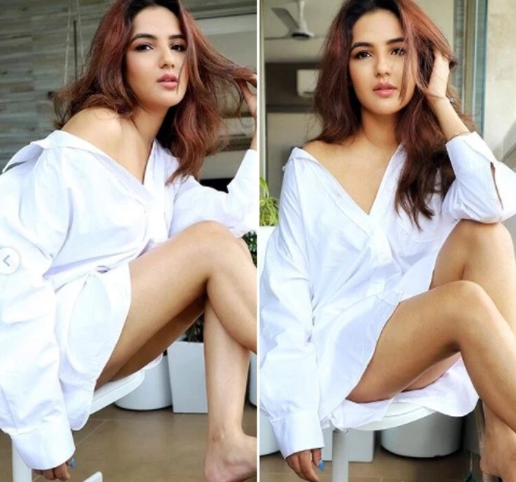 Jasmin Bhasin Xxx - Jasmin Bhasin did a glamorous photoshoot, Ali said - Uff... what a girl