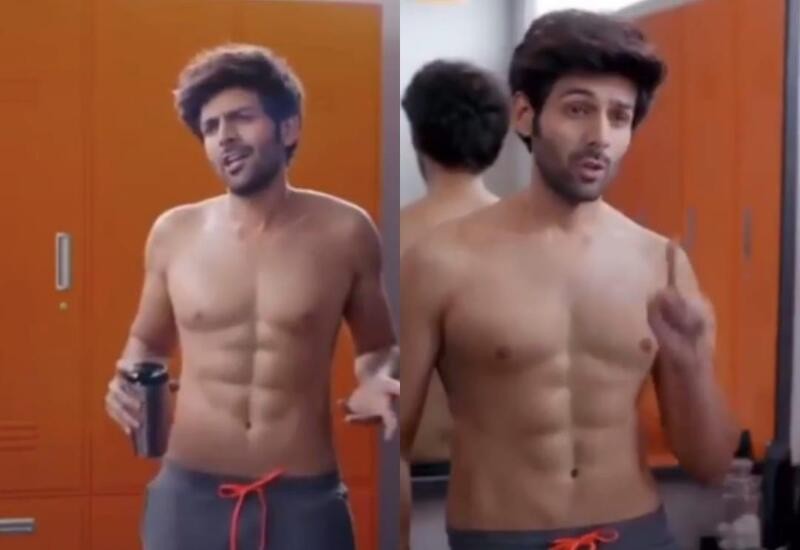 Kartik Aaryan Gets Criticised For Fake Abs In Hair Removal Cream Ad