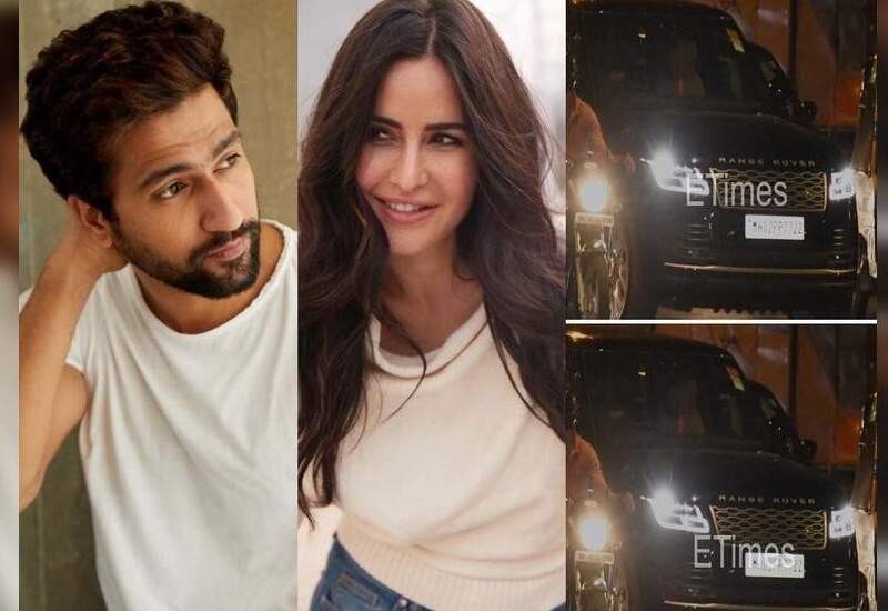 Vicky Kaushal Meets Katrina Kaif at her home, video viral