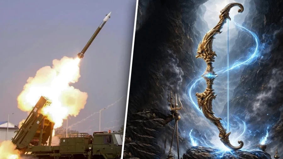 Pinaka Guided Rocket: India's Modern Weaponry Echoes Lord Shiva's Divine Bow, Now Targets Pakistan
