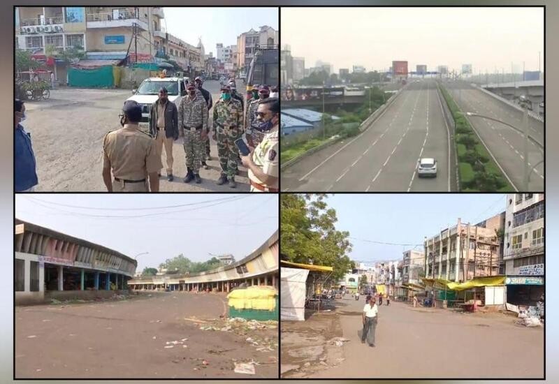 Pics show deserted roads, closed shops during Maharashtra Bandh