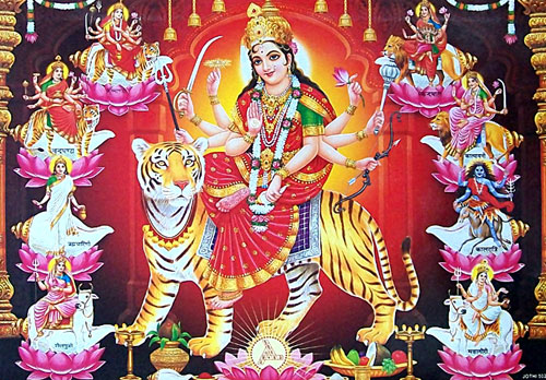 Shardiya Navratri Know About Nine Forms Of Maa Durga And Her Mantras 8715