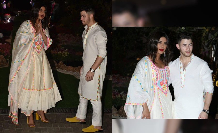 Priyanka Chopra And Nick Jonas Celebrate Holi At Isha Ambani’s Party ...