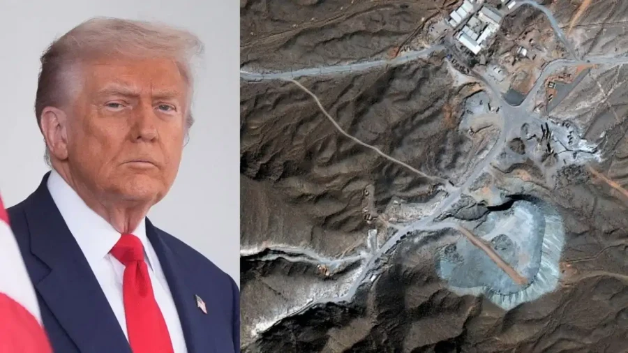 Donald Trump Threatens Imminent Strike On Iran Pickaxe Mountain Nuclear Site