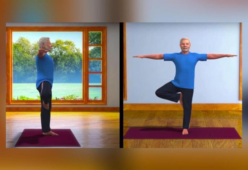 PM Modi shares 3D animated videos of him practising yoga