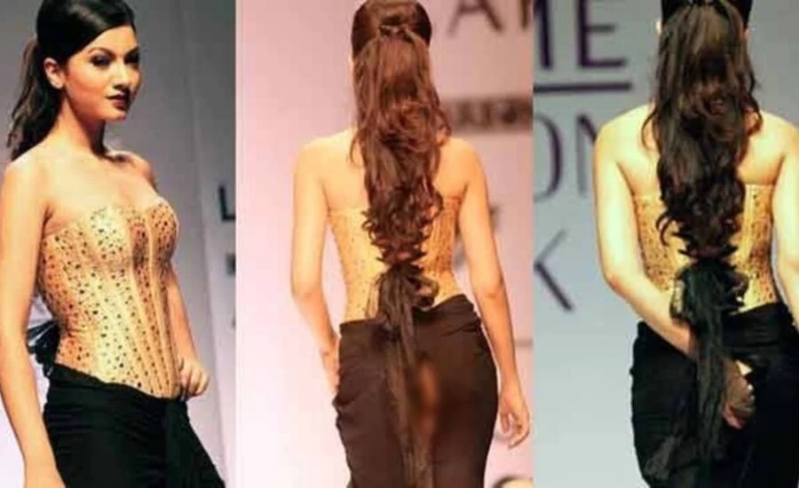 Gauhar Khan Xnxx - Gauhar Khan Skirt Torn While Doing Ramp Walk For Lakme Fashion Week