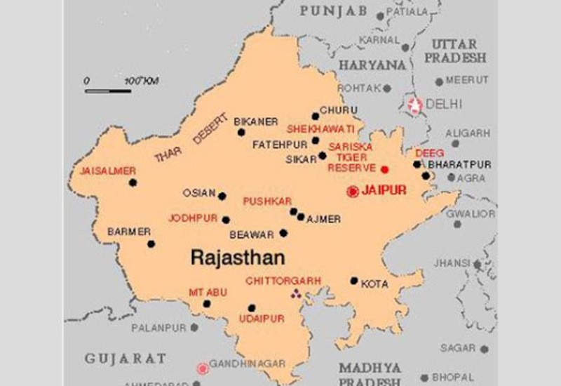 Up Rajasthan Border Map Rajasthan To Seal Border For A Week As Coronavirus Cases Rise