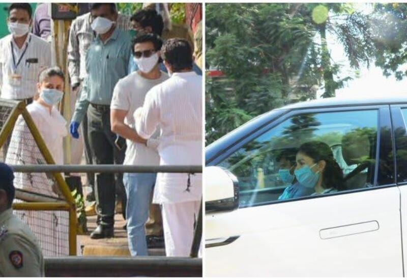 Rishi Kapoor's Last Rites Held In Mumbai; 20 Including Alia, Abhishek ...