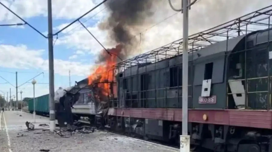 Russian Drone Targets Railway Station Near Poland Border, Boris Johnson Narrowly Escapes