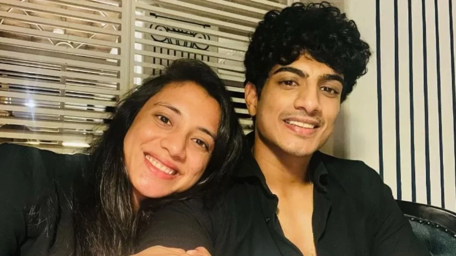 Smriti Mandhana: Who is this boy with Smriti Mandhana, is Mandhana ...