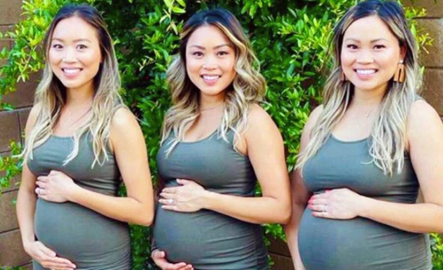 California Triplets Sister Pregnant At Same Time 