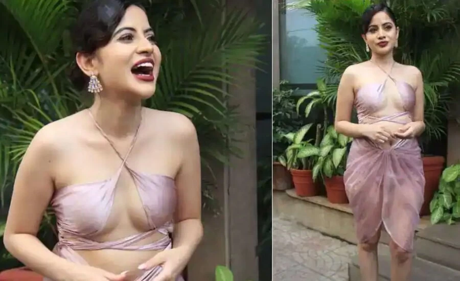 Urfi Javed wore a transparent dress more than a mosquito net, people's  anger rained on ugly fashion, watch video - informalnewz