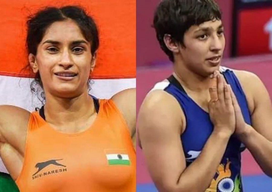 Wrestler Vinesh reaches quarters at Olympics, Anshu fails to reach ...